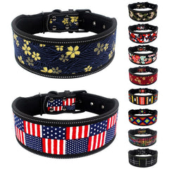 Diving material pet collar